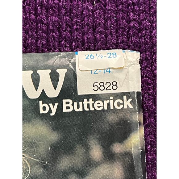 Butterick 5828 pattern a line skirt 1980s size medium - Picture 2 of 6